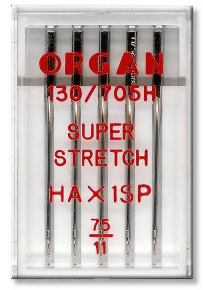 ORGAN Mašinske igle Super Stretch NM 75 130/705H