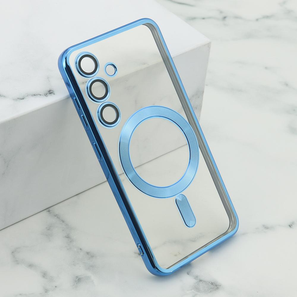 Maska za mobilni telefon Samsung Galaxy S24 5G CAMERA PROTECT, Magsafe, Plava