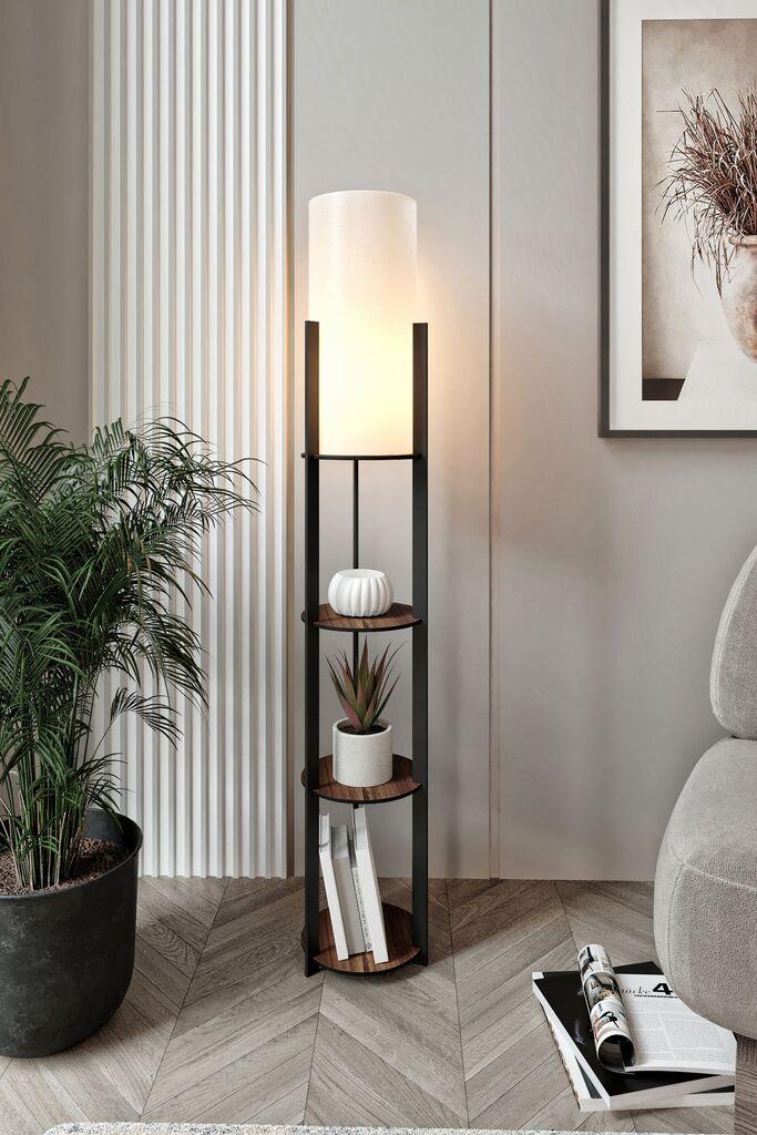 Opviq Podna lampa Radiante, 135 cm, Smeđa