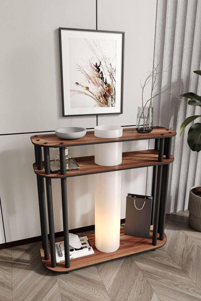 Opviq Podna lampa Cruise Dresser Lamp, 80 cm, Smeđa