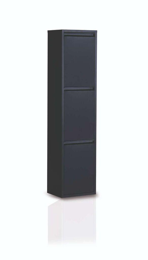 Hanah Home Višenamenski ormar Doplo 3 , Crni