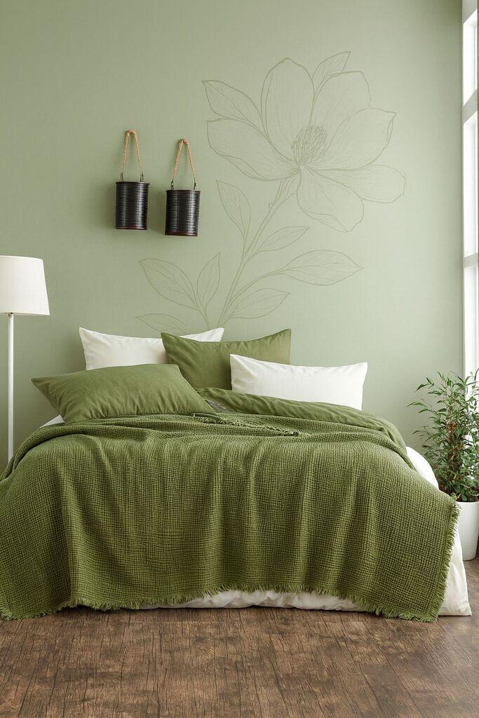 L'essentiel Maison Prekrivač za krevet veličine King size, 220x240 cm, Kaki