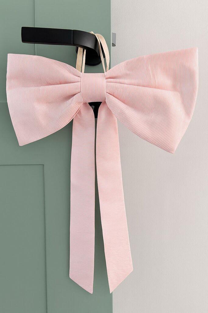 Aberto Design Ukrasna mašna za vrata, Bela