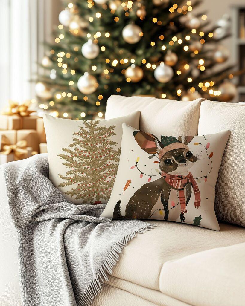 Aberto Design Set ukrasnih jastučnica PLW-NWYR26 - 12, 43x43 cm, 2 komada