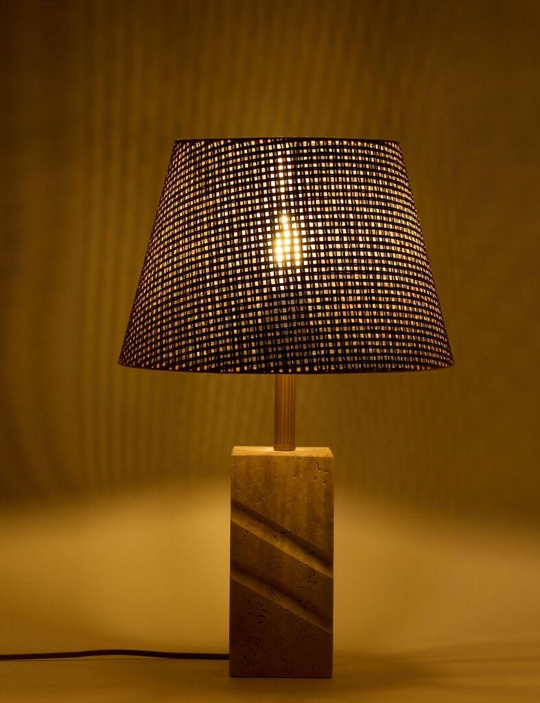 Opviq Stona lampa Valen, Braon