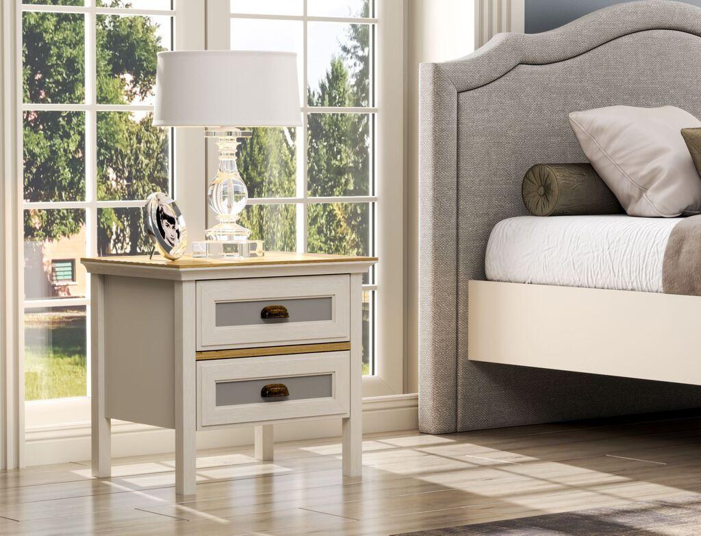 Hanah Home Noćni ormar FRN-21016, Beli