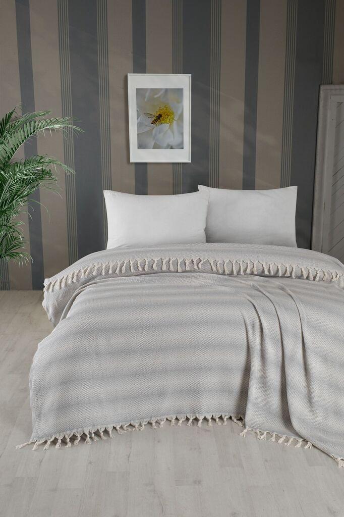 L'essentiel Maison Dupli pike Milo, 200x230 cm, Sivi