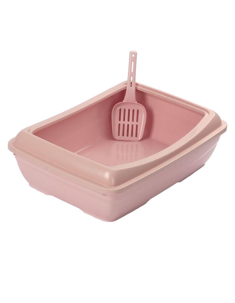 Paws & Whiskers Otvoreni toalet za mačke 5091-1, Roze