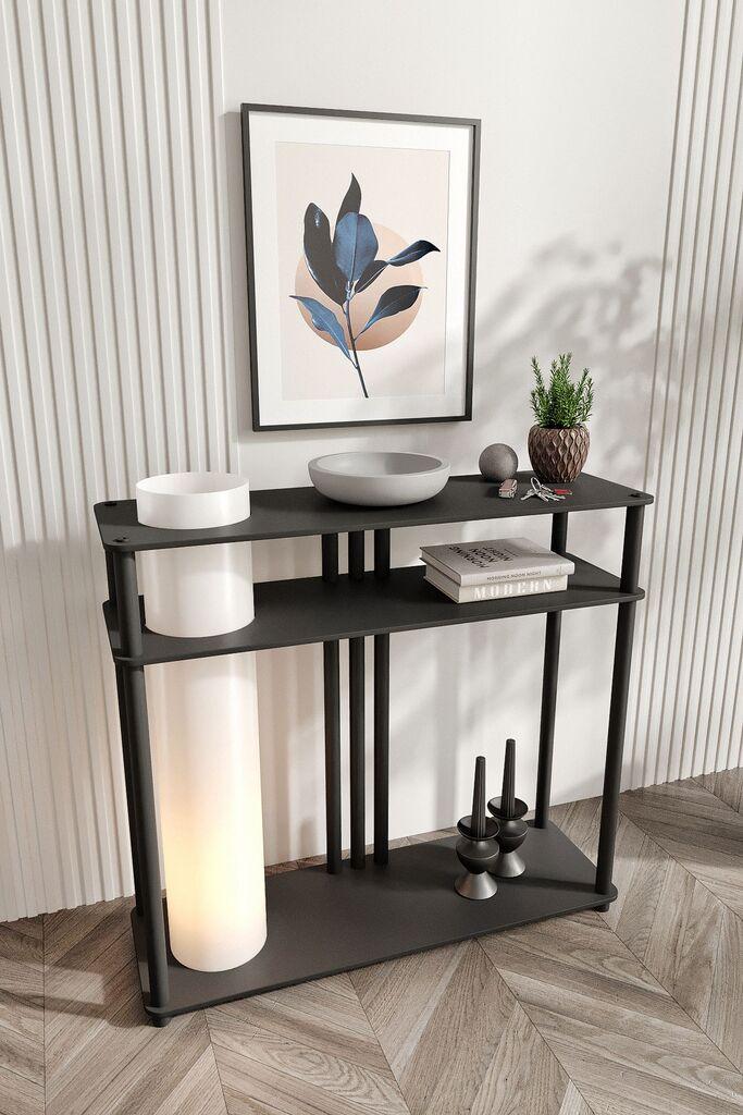 Opviq Podna lampa Garcia Dresser Lamp, 80 cm, Crna