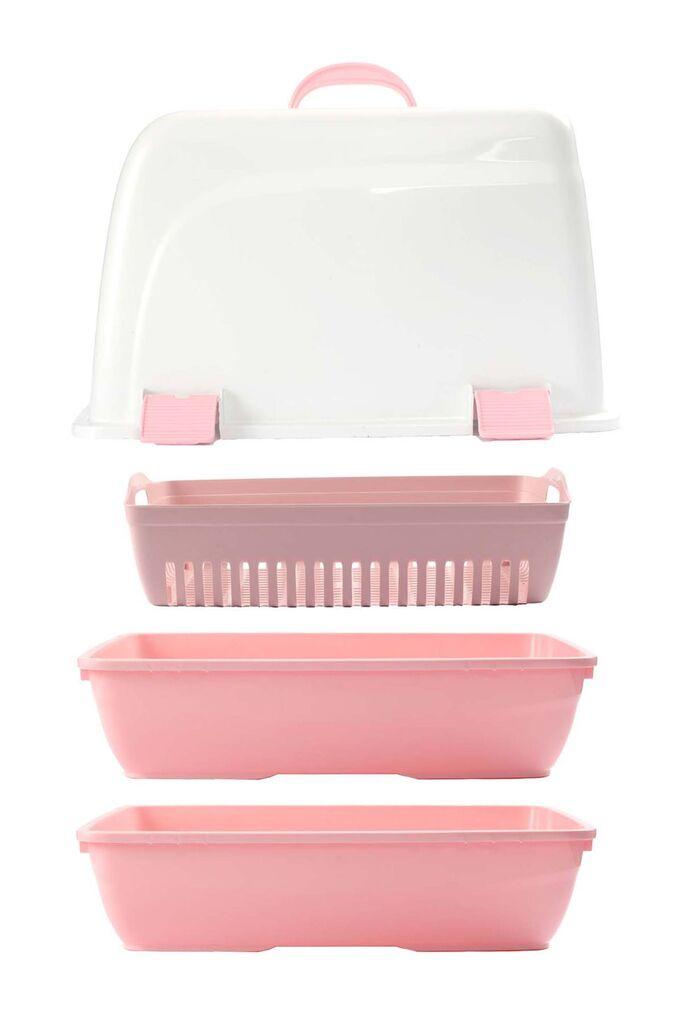 Paws & Whiskers Toalet za mačke 1164458, Roze