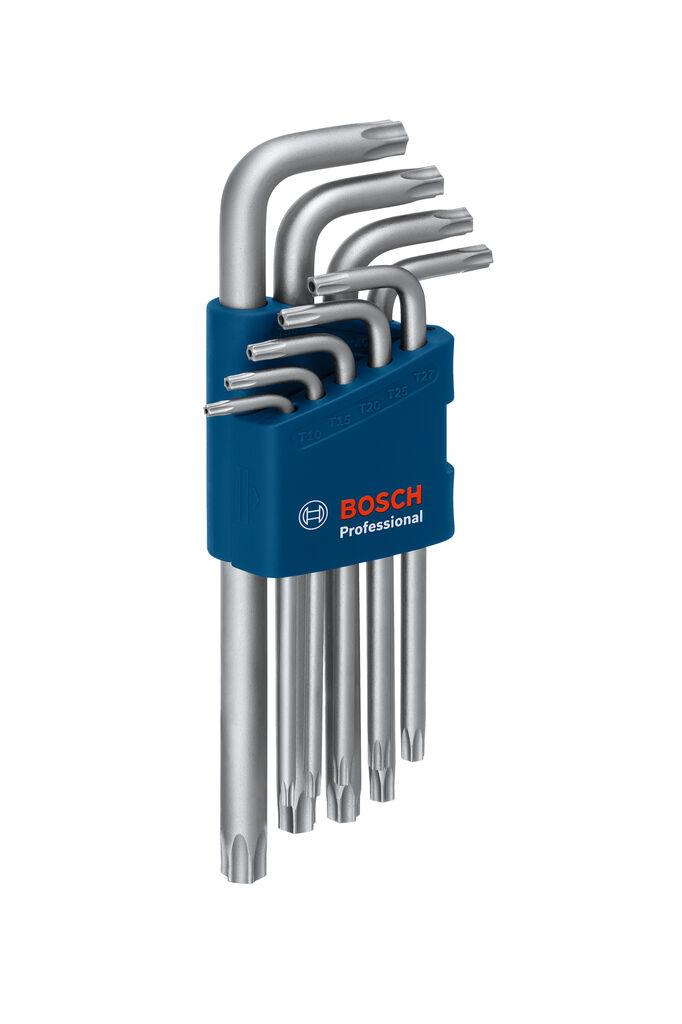 Bosch Set Pro Torx ključevi T10-T50 1600A01TH4, 9 komada