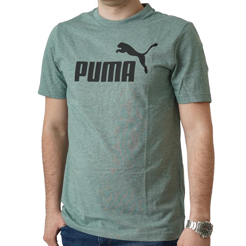 PUMA Muška majica ESS NO. 1 Logo Heather Tee(S), Siva