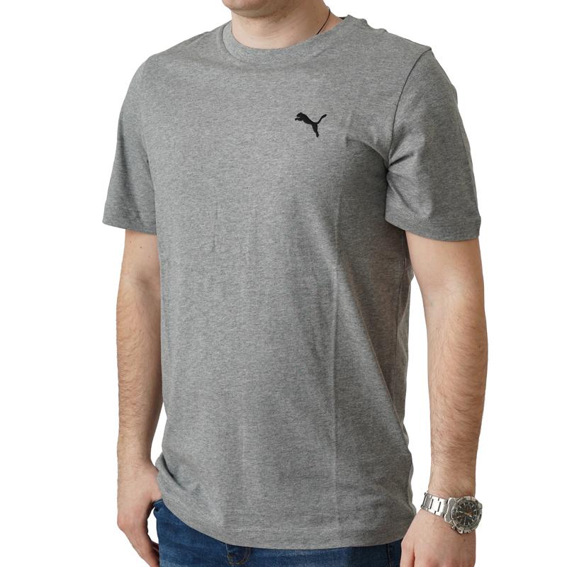 PUMA Muška majica Ess Small Logo Tee, Siva