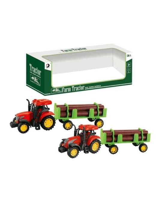 SPINO Igračka za decu Traktor sa prikolicom