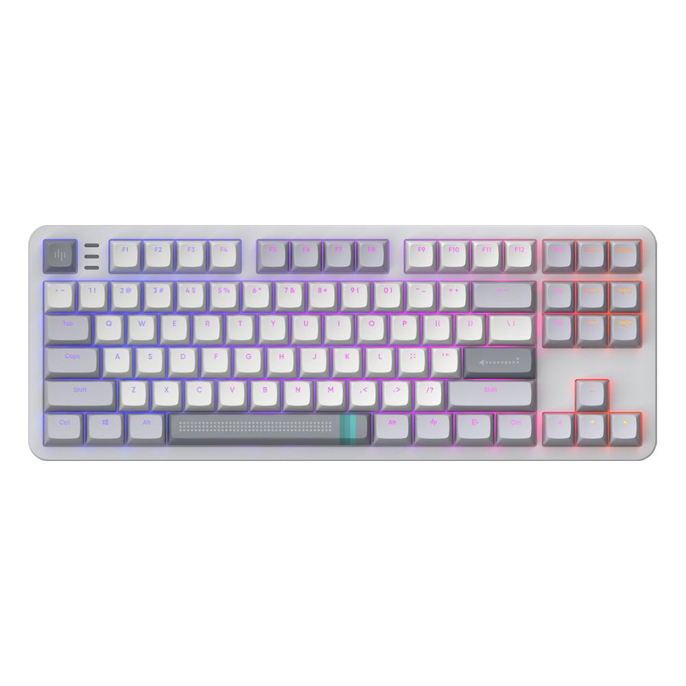 DARK PROJECT Mehanička gaming tastatura ALU Daylight, Belo-Svetlosiva