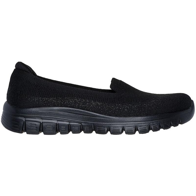 SKECHERS Ženske espadrile Graceful, Crne