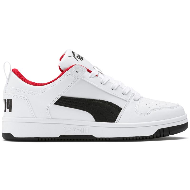 PUMA Patike za dečake Rebound Layup LO SL JR, Bele