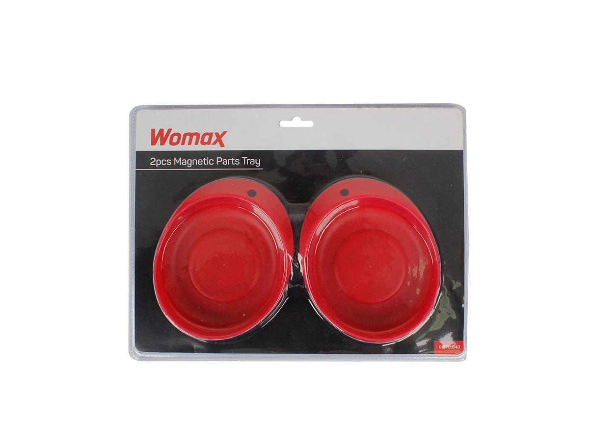 WOMAX Plastične posude sa magnetnim dnom, 100mm, 2 komada
