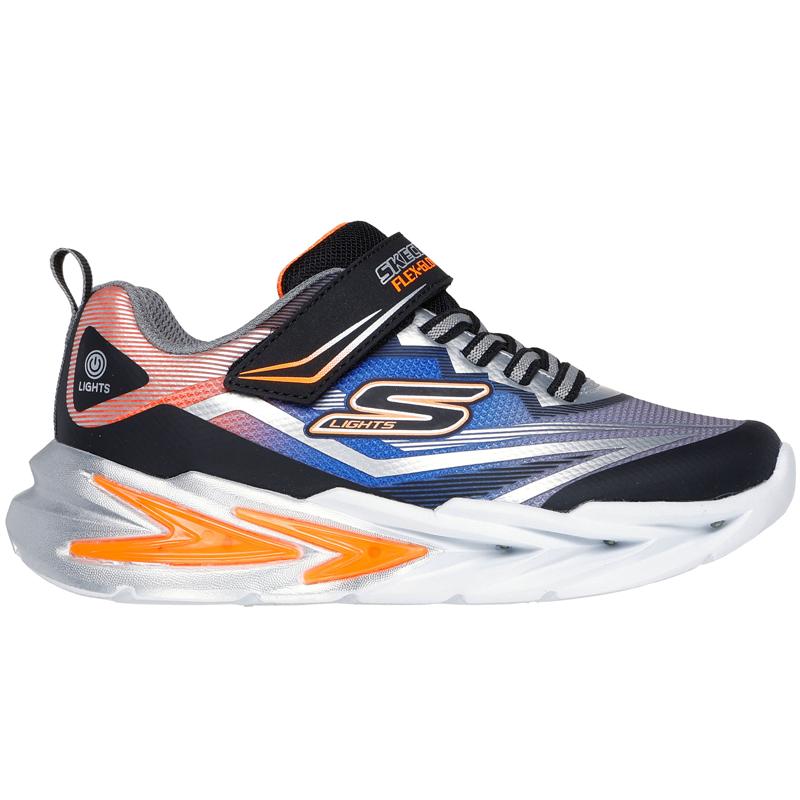 SKECHERS Patike za dečake Flex - Glow Ultra, Sivo-crne