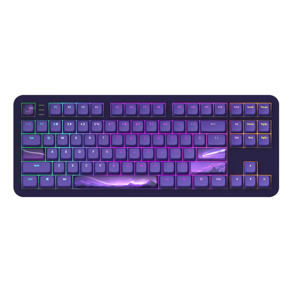 DARK PROJECT Mehanička gaming tastatura ALU Celestial, Ljubičasta