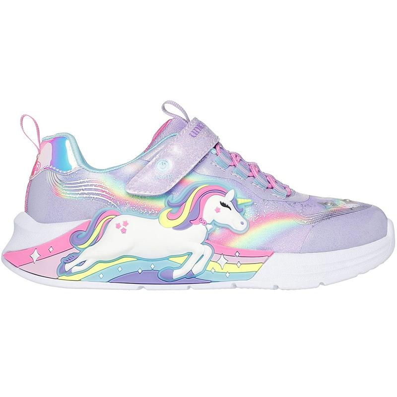 SKECHERS Patike za devojčice Unicorn Chaser, Ljubičaste