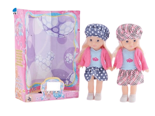 SPINO Igračka za devojčice Lutke bliznakinje