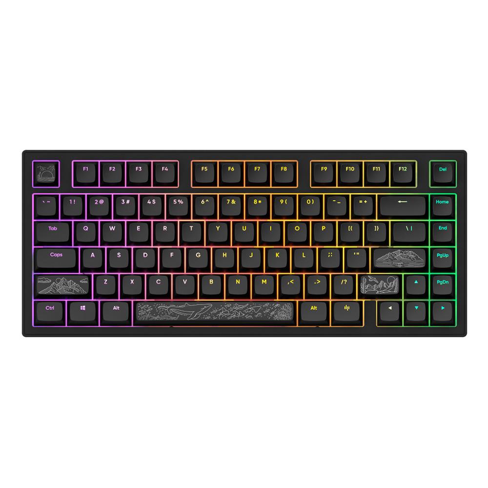 DARK PROJECT Mehanička gaming tastatura ALU Terra Nostra, Crna