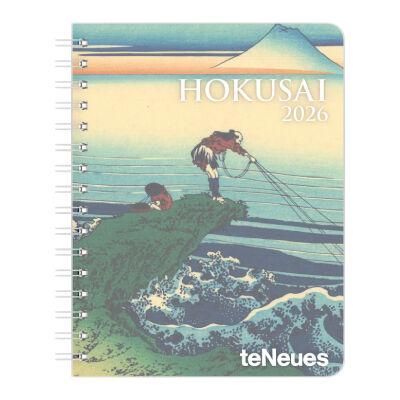 Neumann Verlage Datumirana agenda 2026 Hokusai, Deluxe, Wiro, 17x22 cm