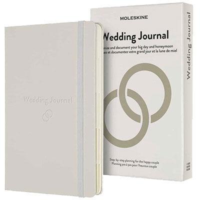 Amphora Agenda Moleskine, Passion Journal, Wedding, Pearl White