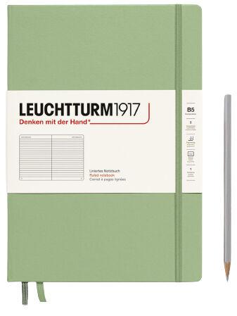 Amphora Agenda Composition B5 Hardcover, Leuchtturm, 219 PG, Zelena