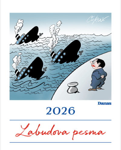 Dan Graf Zidni kalendar 2026 Corax, Labudova pesma