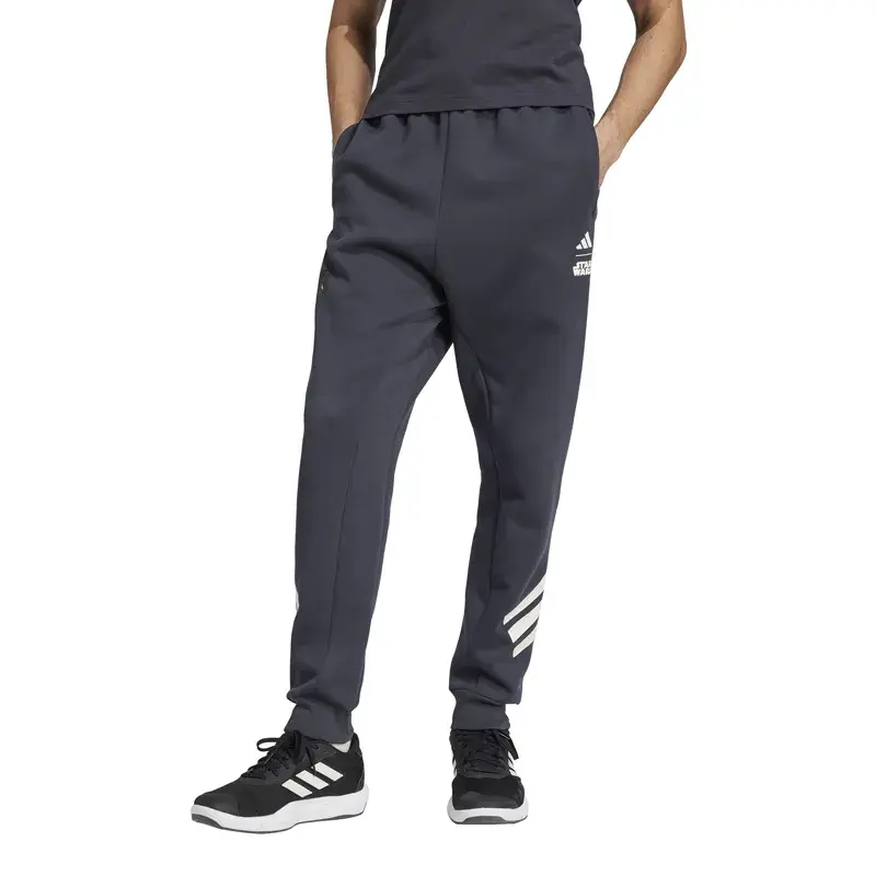Adidas muški donji deo trenerke sa motivima Zvezdanih ratova, crne