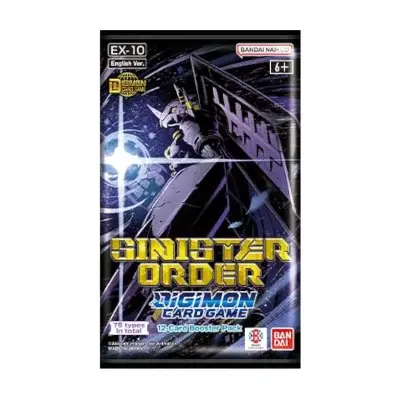 Zvezdar S TCG karte Digimon, Sinister Order, Extra Booster
