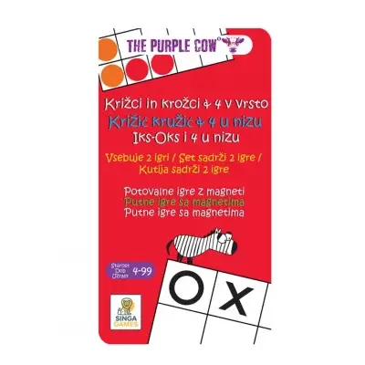 Singa Star Magnetna putna igra Iks oks i 4 u nizu