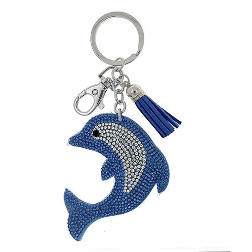 STATOVAC privezak, delfin, blistavi, 711929