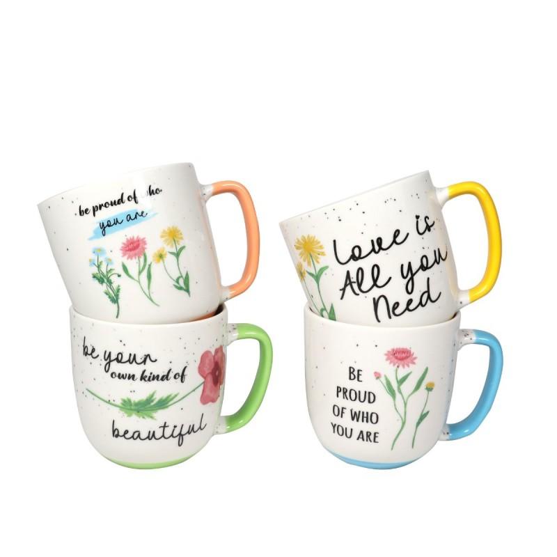 Sigma Porcelan šolja 320ml 4/1 (CVEĆE/4 COL) RXG-N24925