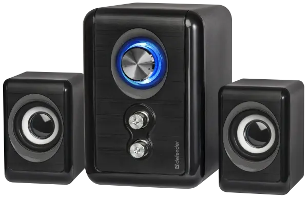 DEFENDER Zvučnici 2.1 V11, 11 W, Crni