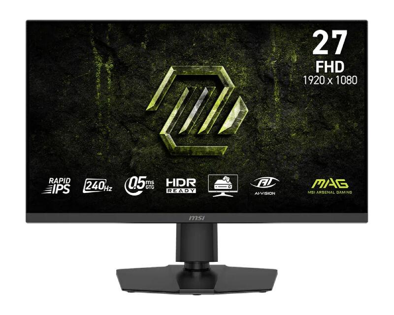 MSI Gaming monitor MAG 272PF X24, 27" FHD (1920x1080), Rapid IPS, 240Hz