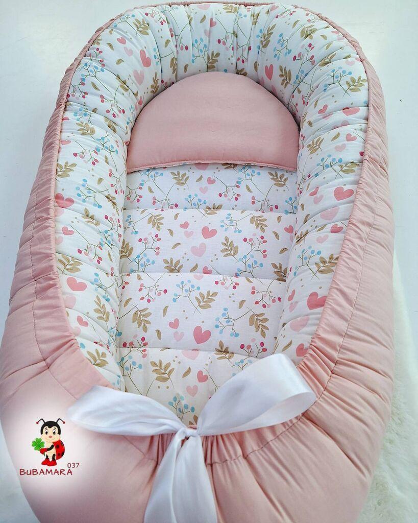 Bubamara037 Gnezdo za bebe Cvetići, Roze