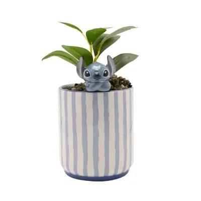 Widdop & Co. Stona dekoracija - Disney, Lilo and Stitch, with 3D Stitch & Faux Plant, Plava