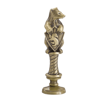 The Noble Collection Pečat i vosak set Harry Potter, Hufflepuff
