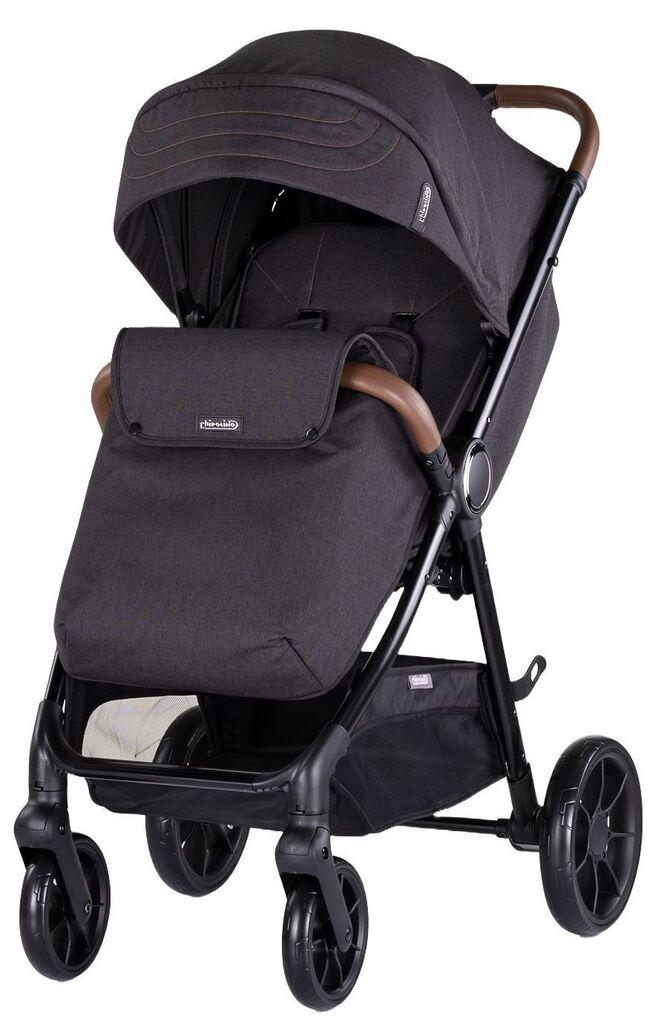 Chipolino Kolica za bebe Ultera 2u1, Crna