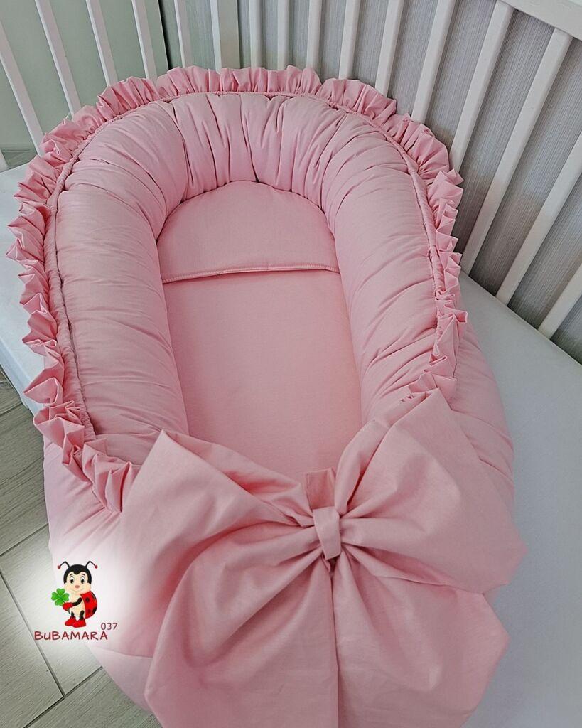 Bubamara037 Gnezdo za bebe sa Karnerom, Roze