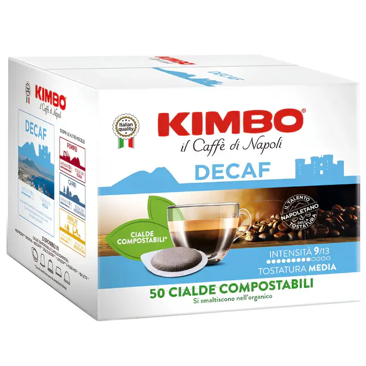 Kimbo Filter kafa Cialde Decaf, 7.3 g, 50 komada
