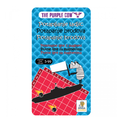 Singa Star Magnetna putna igra Potapanje brodova