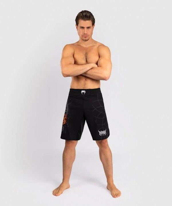 Venum Šorc za borilačke veštine Gladiator 5.0, Crno-srebrni, XL