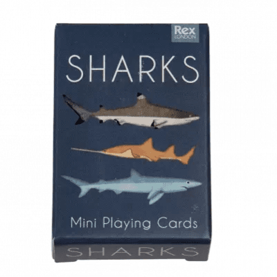 REX International Karte za igranje Sharks, mini