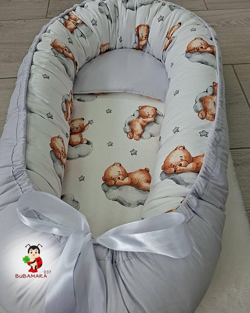 Bubamara037 Gnezdo za bebe Meda na oblaku, Svetlosivo
