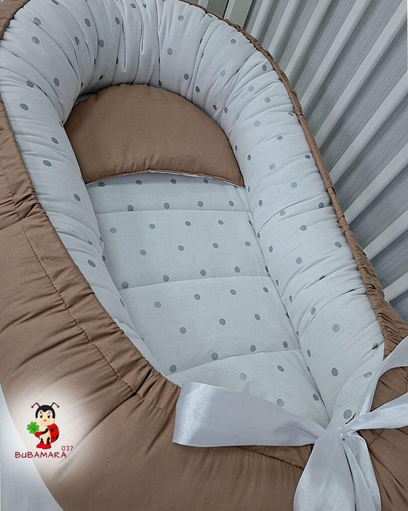 Bubamara037 Gnezdo za bebe Srebrne tufne, Braon