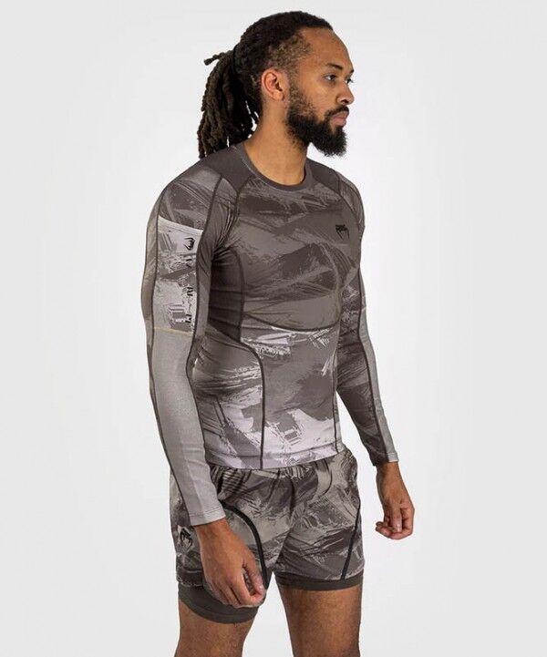 Venum Kompresiona majica Rashguard Electron 3.0, Dugi rukav, Tamnosiva